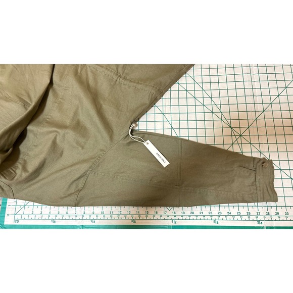 Crescent Size S Jacket Green Utility Field Chore Cotton Blend Balloon Barrel - Picture 7 of 11